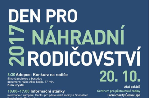Tančírna, filmy, divadlo a besedy pro náhradní rodičovství