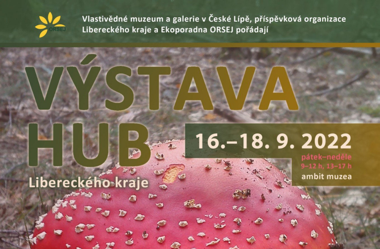 Výstava hub 2022 Plakát WEB